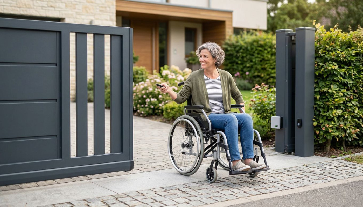 Le portail automatique, allié de l’accessibilité pour tous : témoignages